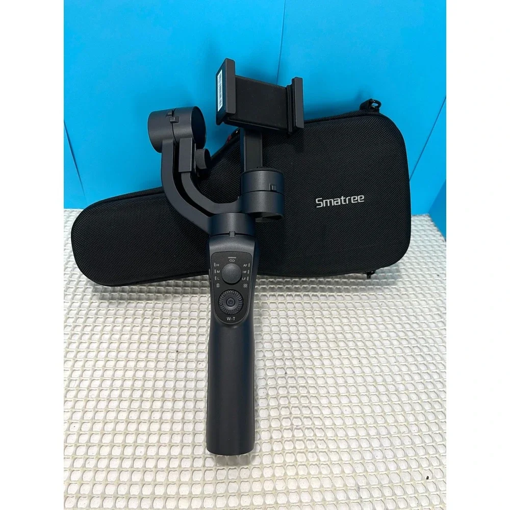 Neewer Smatree Gimbal Stabilizer Handheld w/ Case-NO POWER CORD-POWER ON